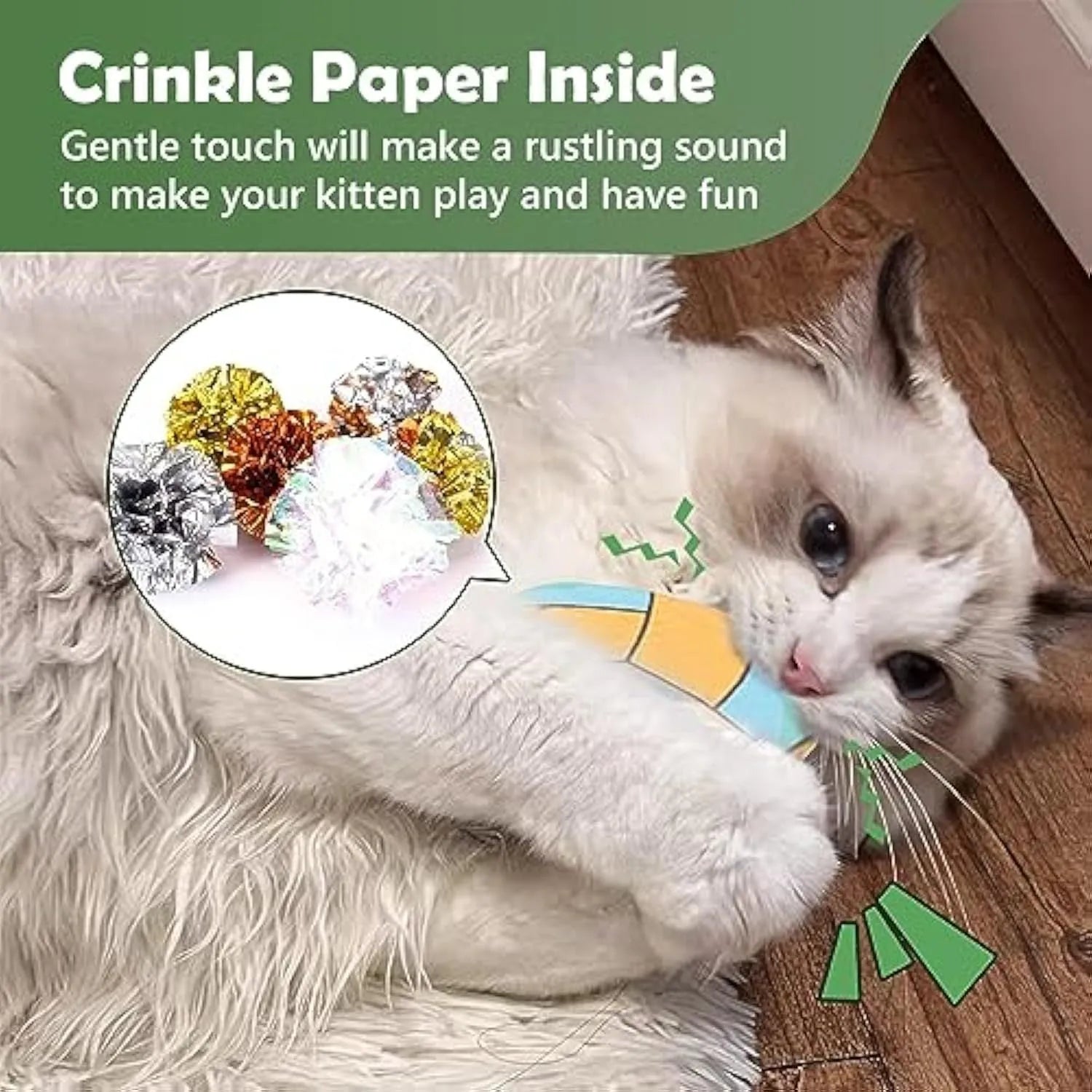 Soft blue plush cat toy shaped like a flying disc with a basketball pattern, measuring 5cm.