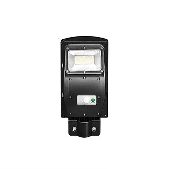 60W integrated solar street light with remote control for outdoor garden and pathway lighting