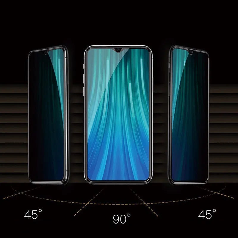 Xiaomi smartphone anti-spy privacy screen protector for Poco and Redmi Note models