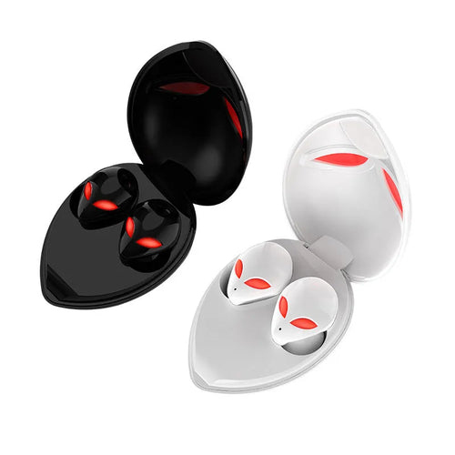 Creative Outer T8 Starman alien design Bluetooth headset and wireless charging case