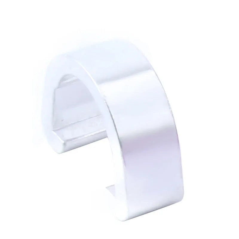 Aluminum alloy C buckle hardware fastener in multiple colours for paracord and keychain projects
