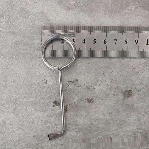 Two alloy wrench tools from a portable universal family toolkit set on a white background.