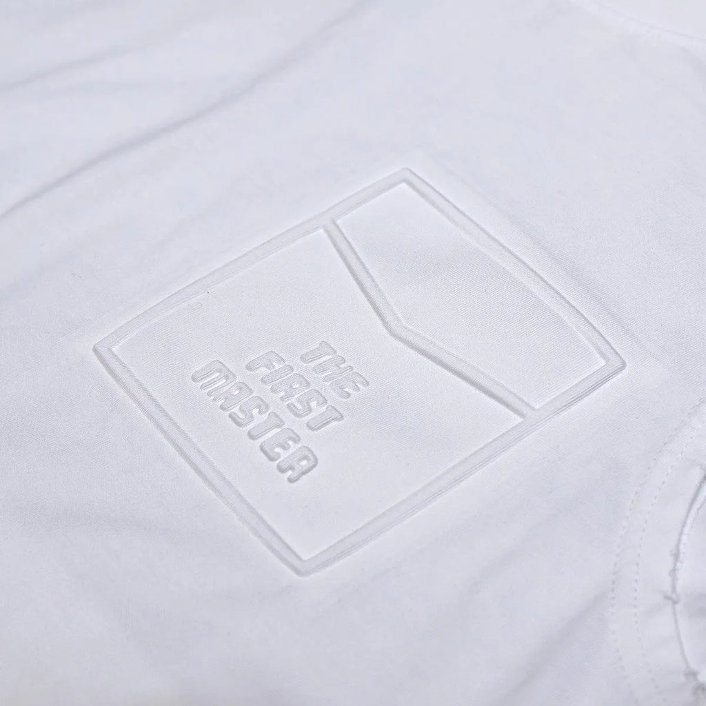 Solid colour cotton sleeveless t-shirt with straight hem in loose fit