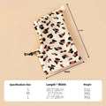Bear design rabbit ear cloth headgear for pets in leopard print, black, or red colours