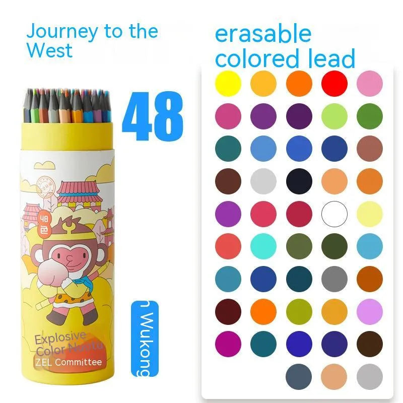 Zhenglin Sports Series colour pencils in paper barrel with multiple colour refill options