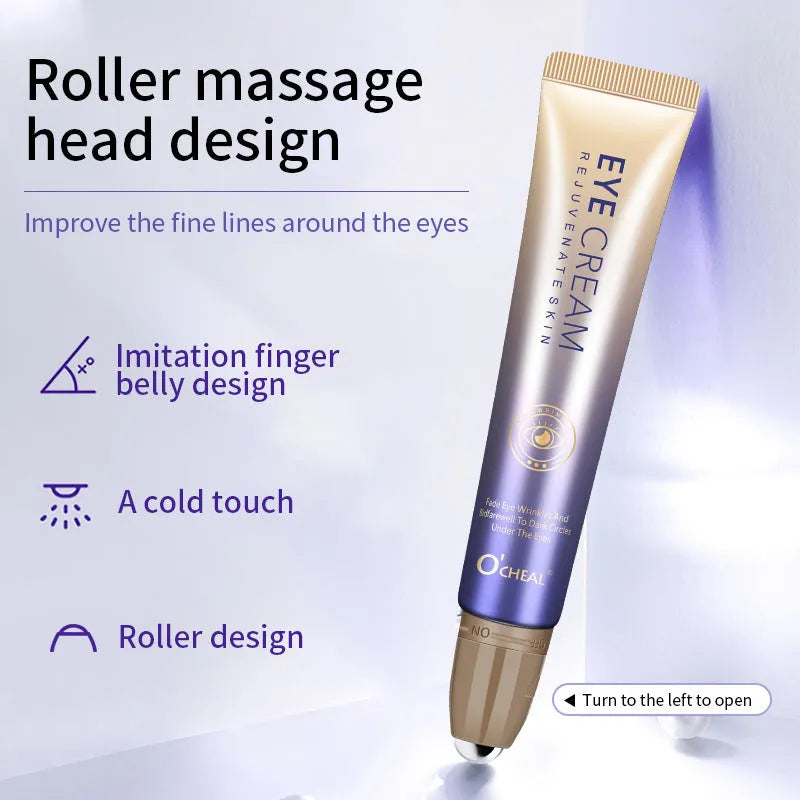 20g ball eye cream jar for brightening dark circles with soft concealer properties