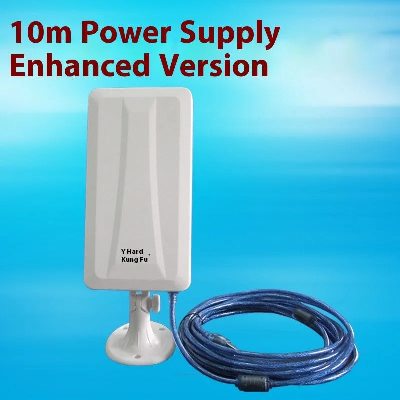 White high power USB wireless network card with Type USB connector