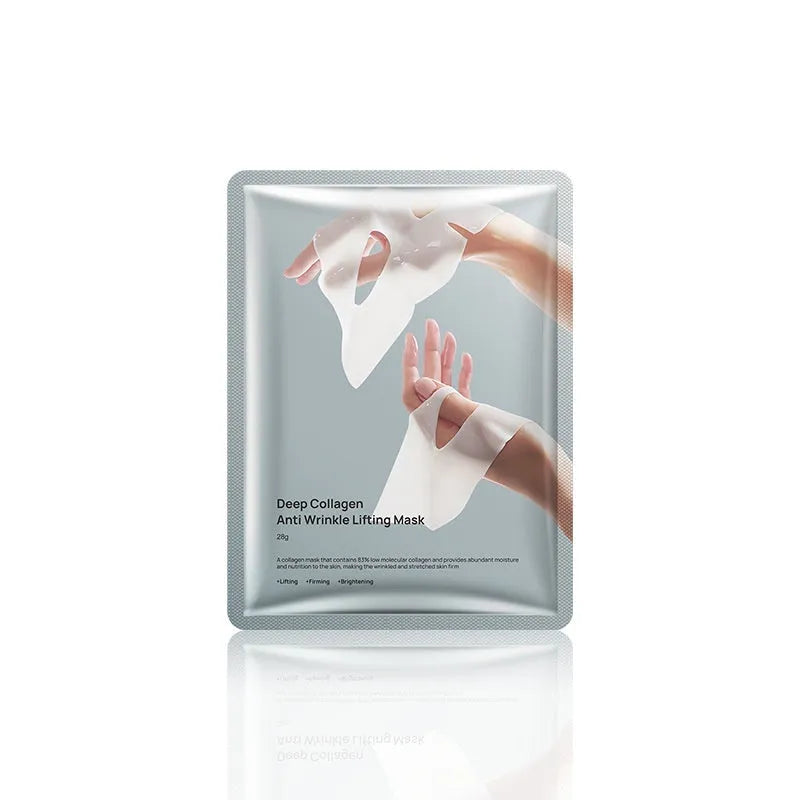 Single collagen facial mask with 28ml serum for anti-wrinkle moisturising universal skin