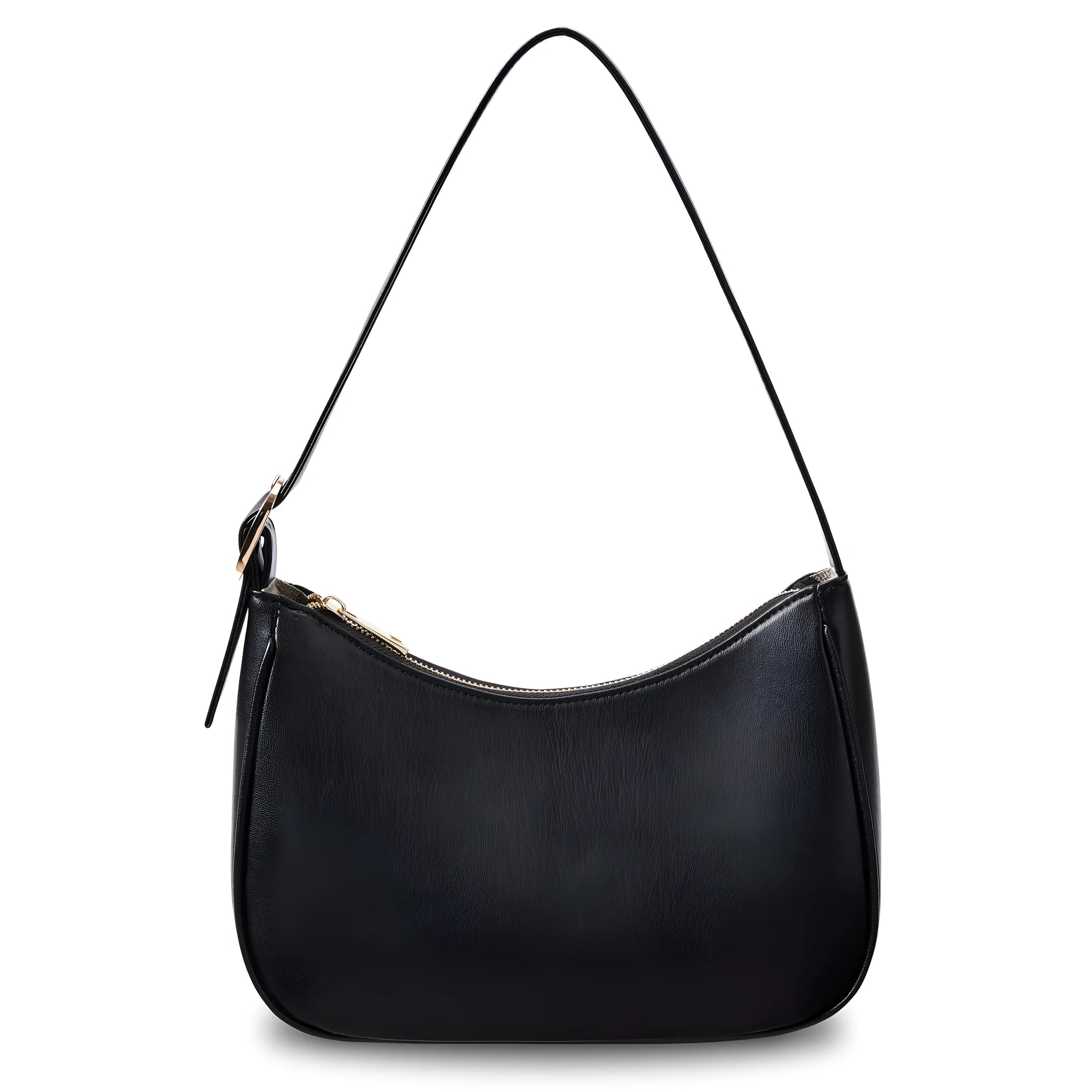 Retro waterproof PU shoulder bag in an adjustable strap design shown in multiple colour options.