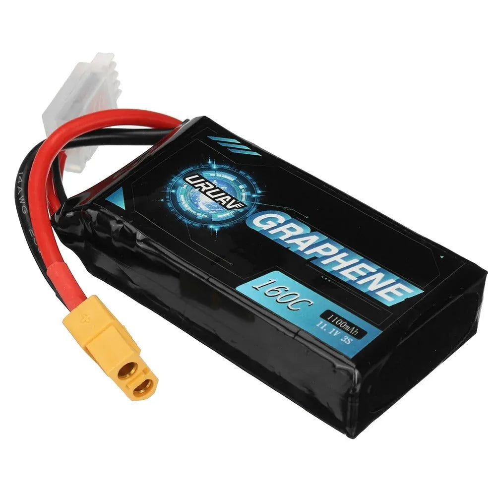 1200mAh 7.4V RC lithium battery for remote control model cars and ships