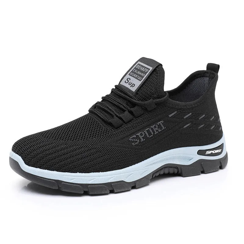 Casual sports sneakers with soft PVC soles in multiple colours for men and women