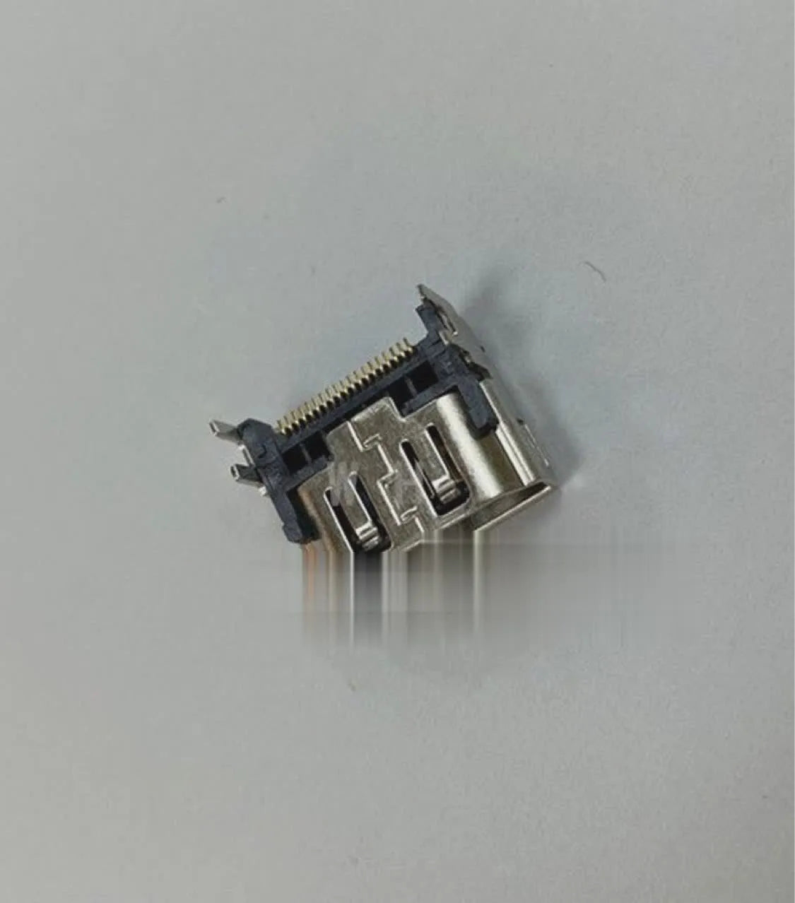 Silver HDMI host interface socket replacement part for gaming console connections