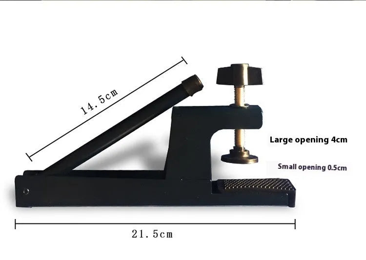 Universal table tennis post with large thickened clip for indoor open grid tables with grid frame