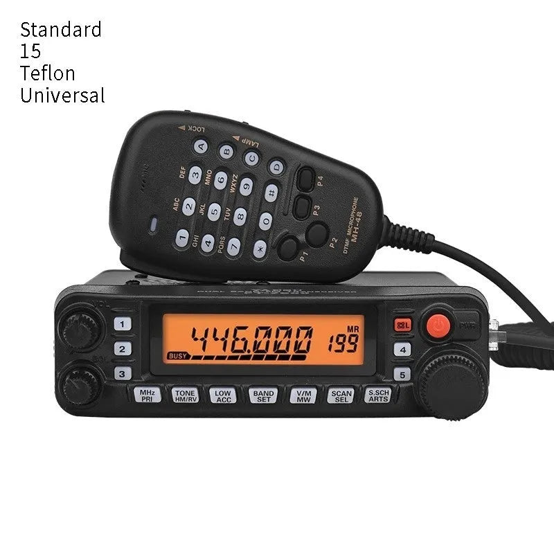 High-power car interphone for vehicle communication during self-driving tours and road trips