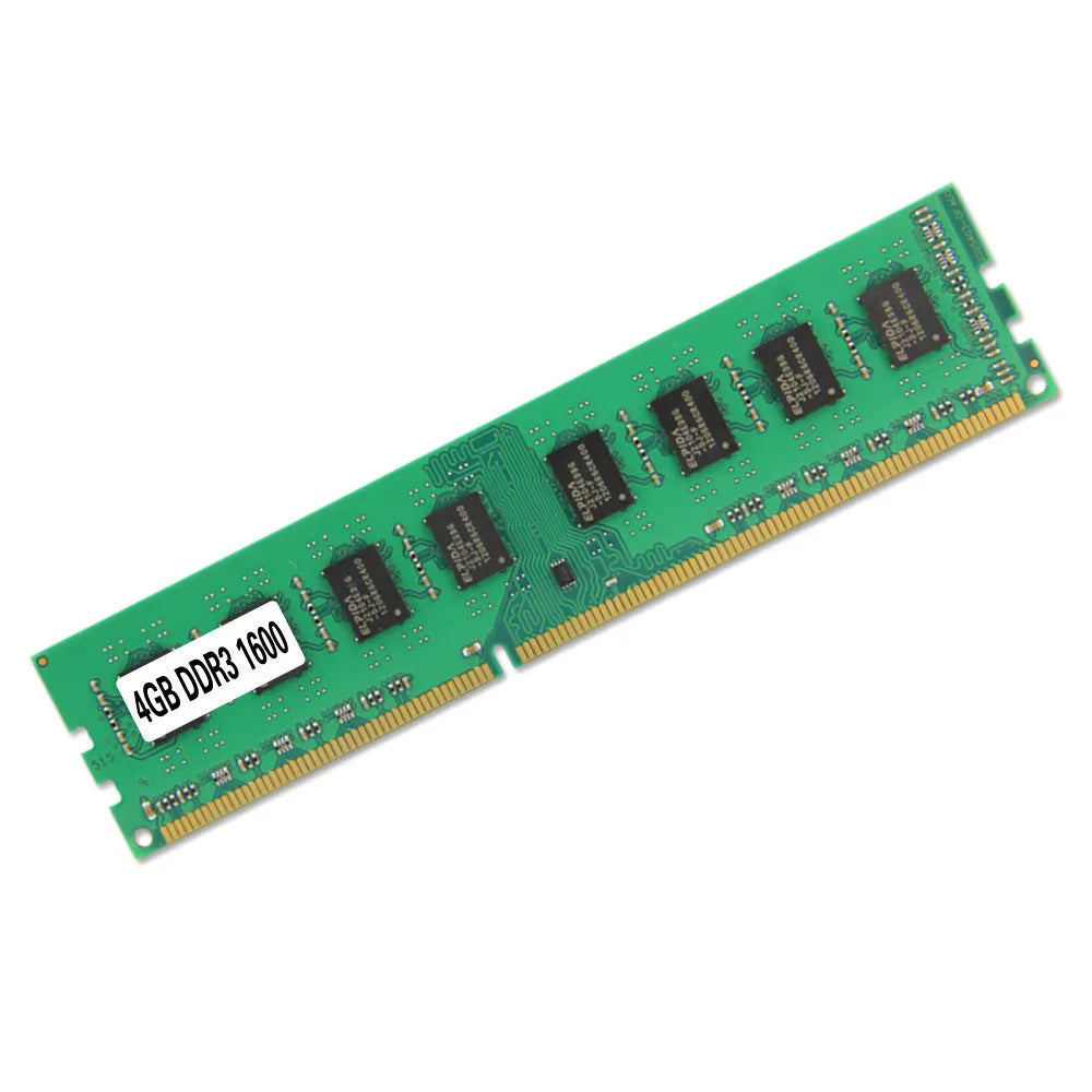 Desktop DDR3 4GB 1600MHz memory module with AMD compatibility