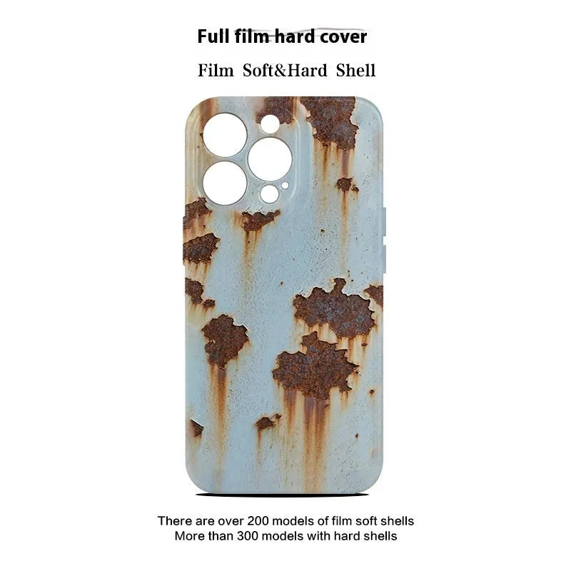 Rust Spot phone case for iPhone 16 Pro, hard shell drop resistant all-inclusive cover