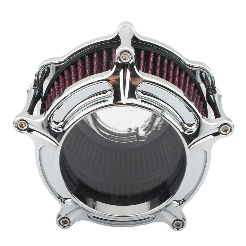 MP09-JJL aluminium car air filter kit in blue and black colour option