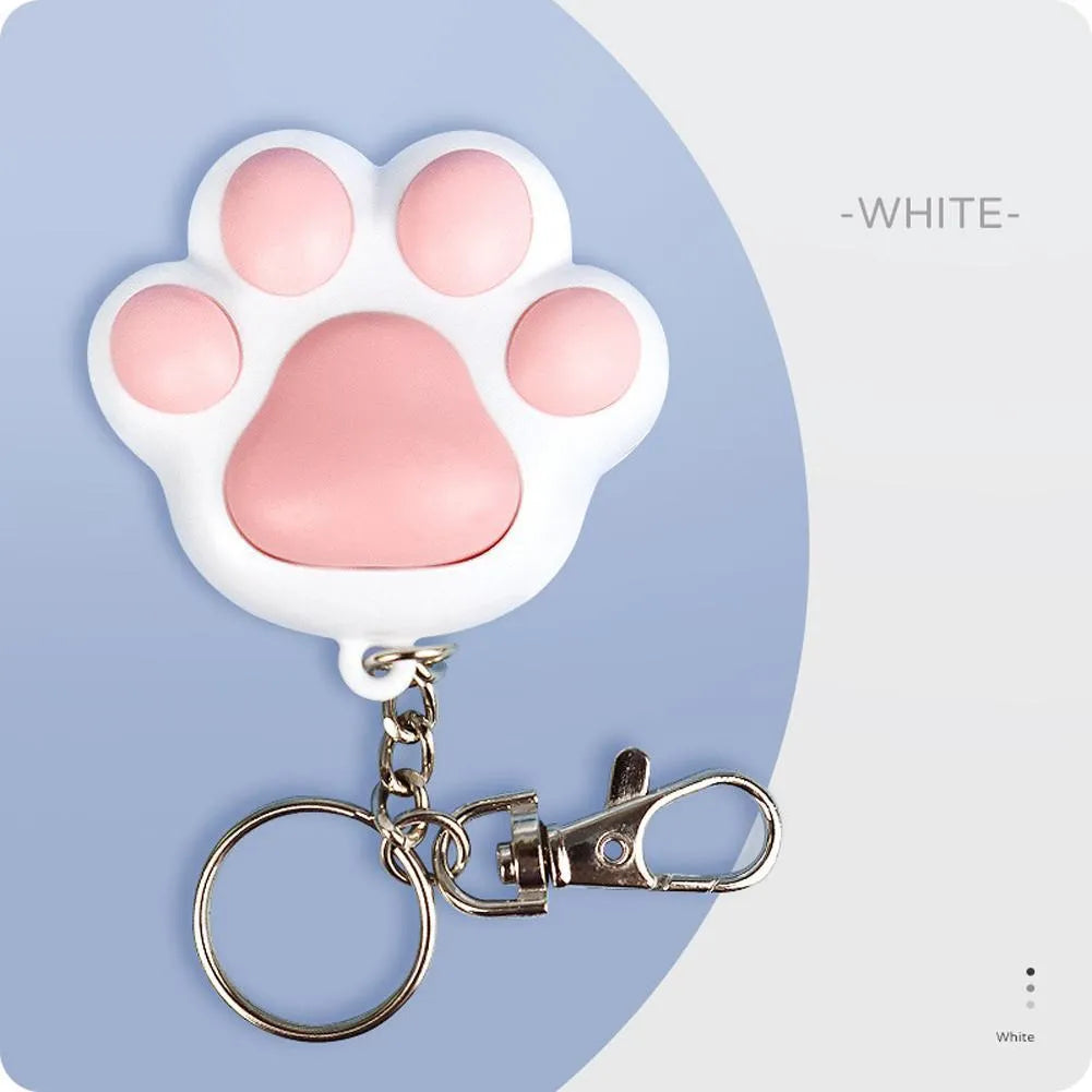 USB rechargeable infrared cat teaser toy and keychain torch in black or pink