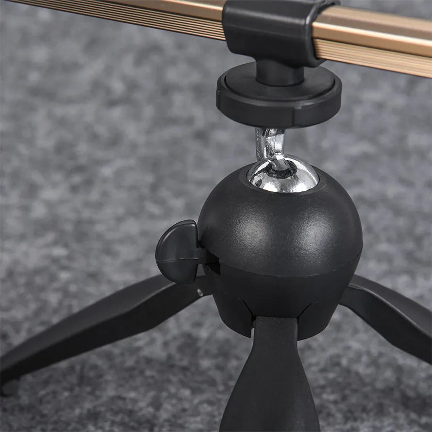 Aluminium alloy triangle ice fishing rod holder bracket for small ice fishing rods