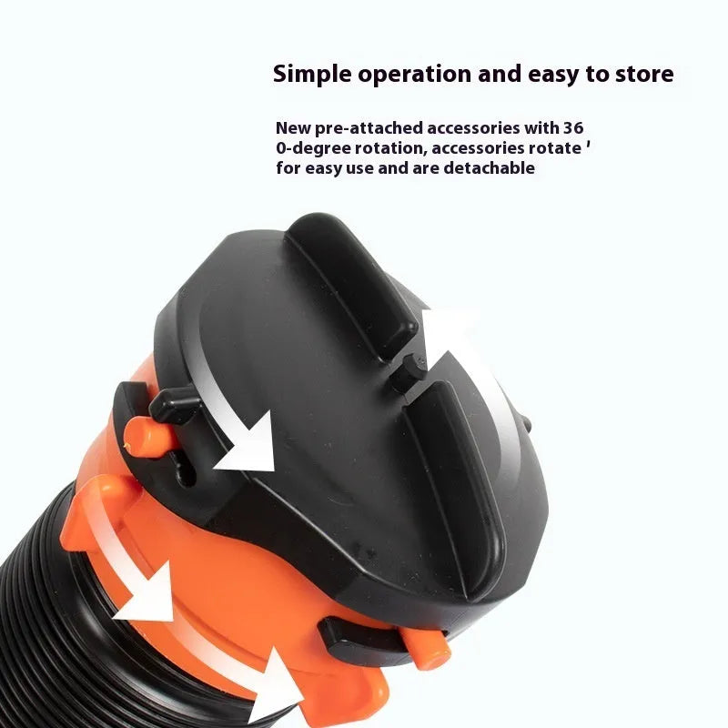 90 degree rotary elbow joint sewage hose shown in 4.5 metre and 6 metre lengths