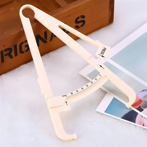 Acrylic body fat caliper for skin fold thickness measurement with 200mm range