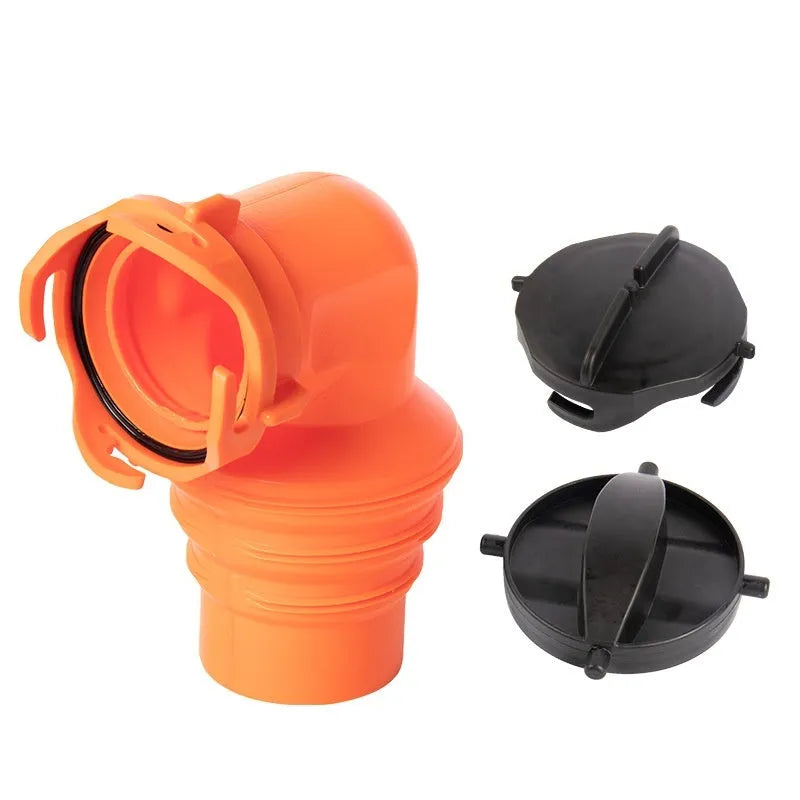 90 degree rotary elbow joint sewage hose shown in 4.5 metre and 6 metre lengths