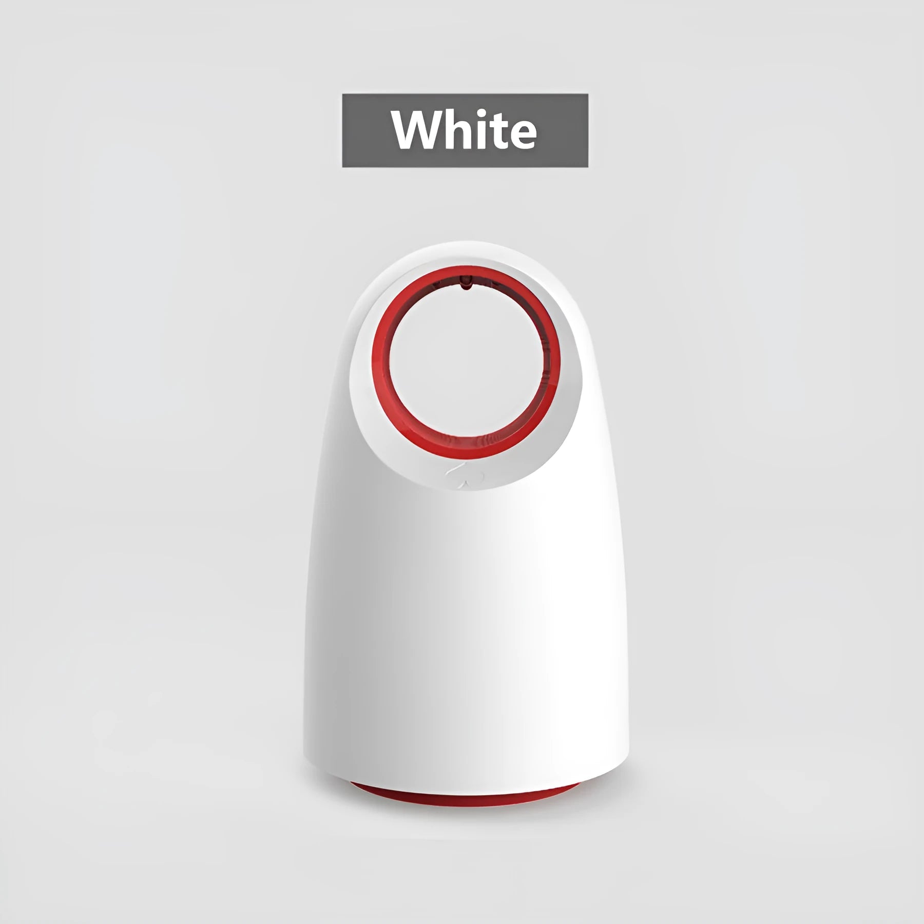 White or black silent USB mosquito killer with UV light for indoor use measuring 12x12x21.5 cm.