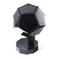 LED starry sky projector displaying constellation patterns on ceiling with remote control