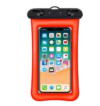 Waterproof phone pouch with 45cm rope in various colour options