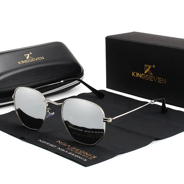 Classic round sunglasses for men with retro circular frame design in multiple colour options