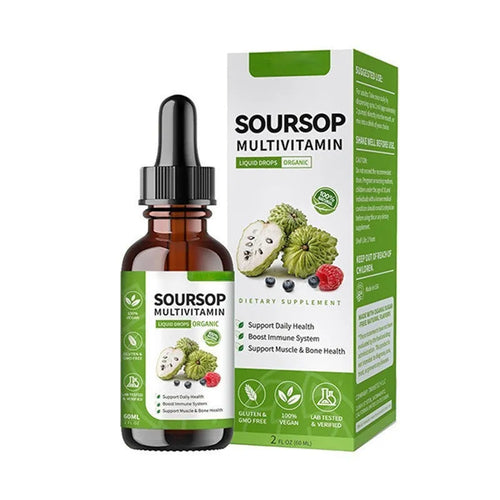 60ml Annona Prickly Fruit and Lychee edible care drops spray bottle for adult topical use