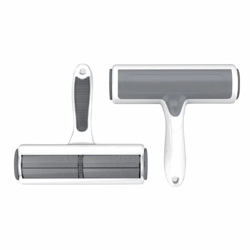 Automatic pet hair lint roller for sofa cleaning in green, blue or grey white colours