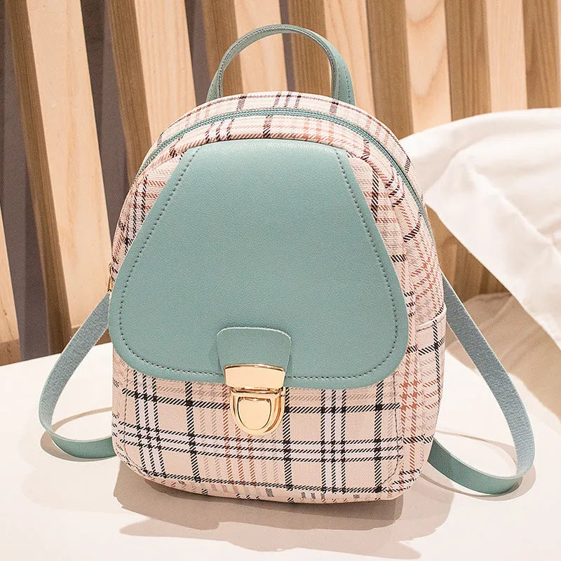One shoulder diagonal phone bag in smooth PU material shown in available colours