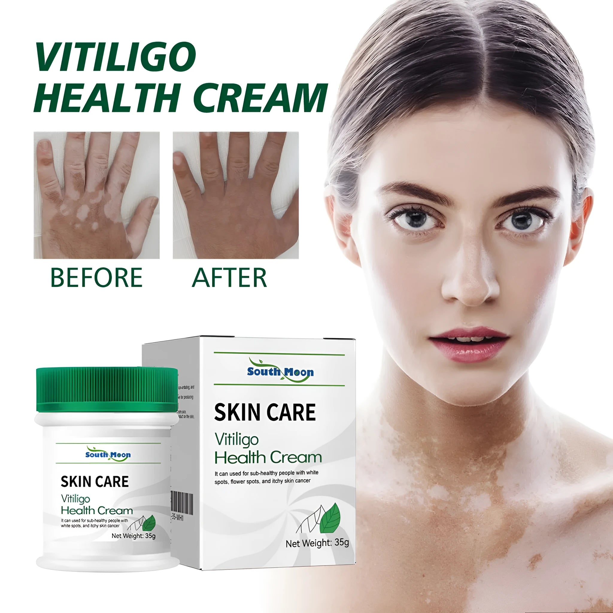 35g container of body care nursing cream for skin cleansing and moisturising