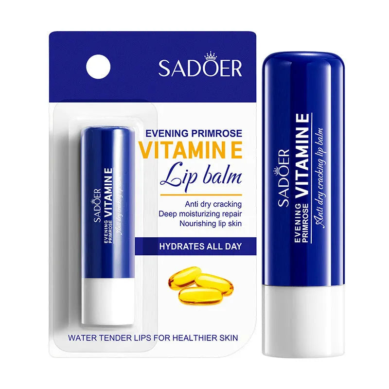 Moisturising anti-chapped lipstick tube in variant shades including marigold, watermelon, and milk.