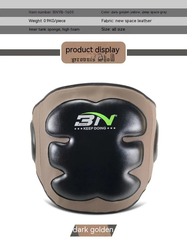 Sanda boxing breast protection target waist protective gear in dark grey or khaki colour