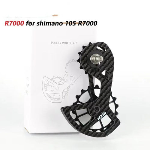 Blueprint rear derailleur large pulley set for Shimano R7000 with 13T and 18T jockey wheels