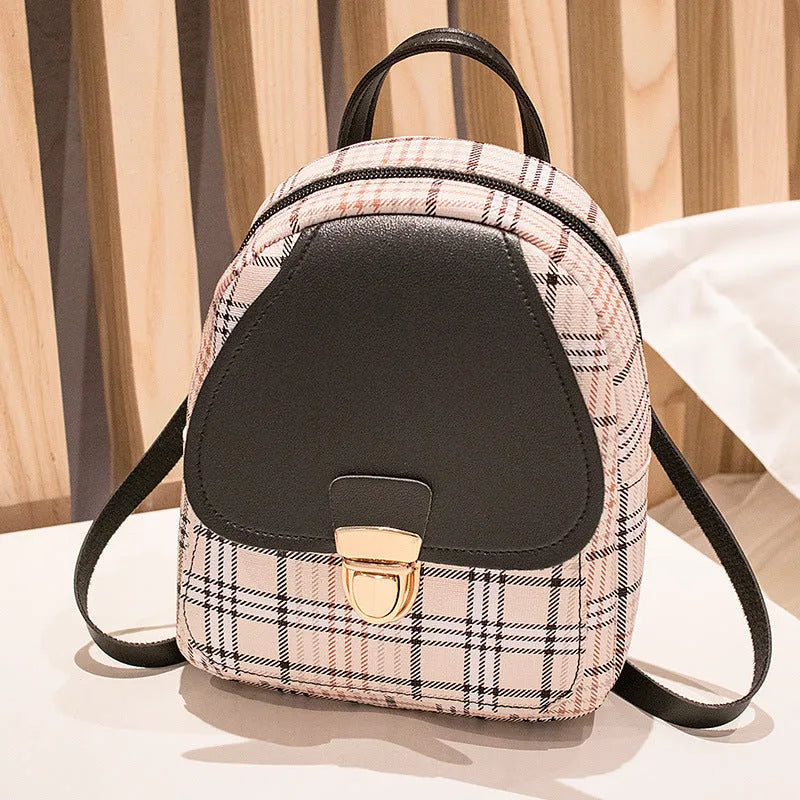 One shoulder diagonal phone bag in smooth PU material shown in available colours