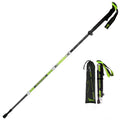 XINDA ultralight carbon fibre trekking poles with EVA handle and tungsten steel tip on a hiking trail