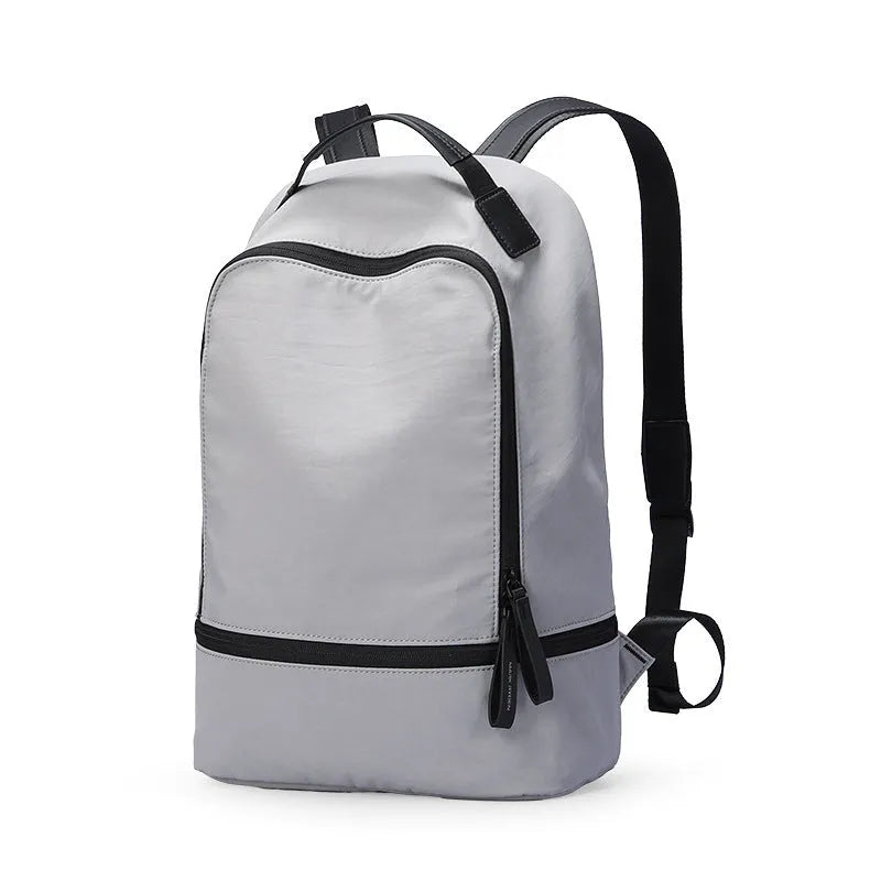 Marco Leideng lightweight oxford cloth backpack in solid colour with under 20L capacity