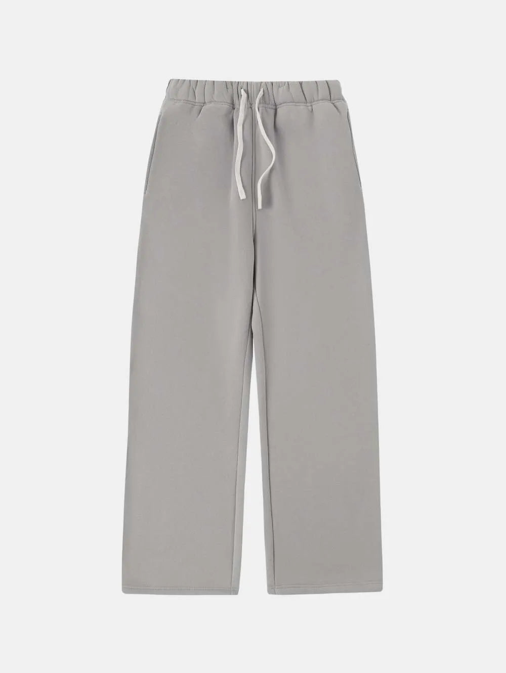 Men's fleece-lined sweatpants with elastic waistband in six colour options