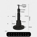 Chrome vanadium steel brake drum removal tool for electric tricycle and motorcycle maintenance