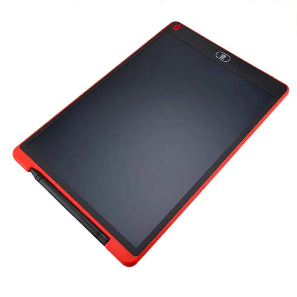 LCD electronic handwriting board for children with stylus pen, available in multiple colours