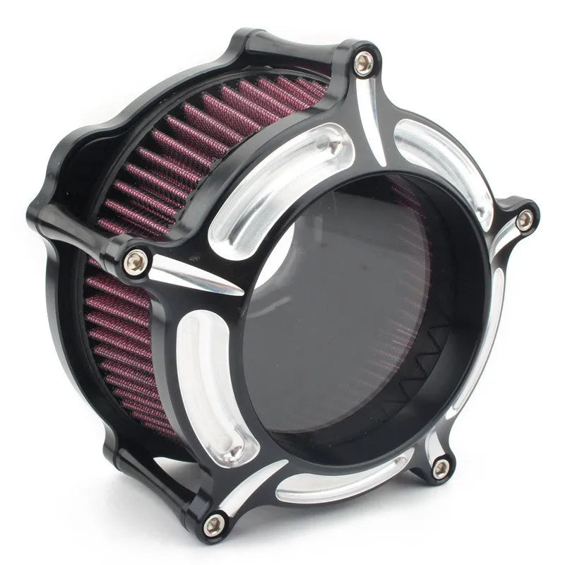 MP09-JJL aluminium car air filter kit in blue and black colour option