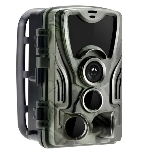 Green cellular trail camera for hunting with 16MP sensor and night vision LEDs