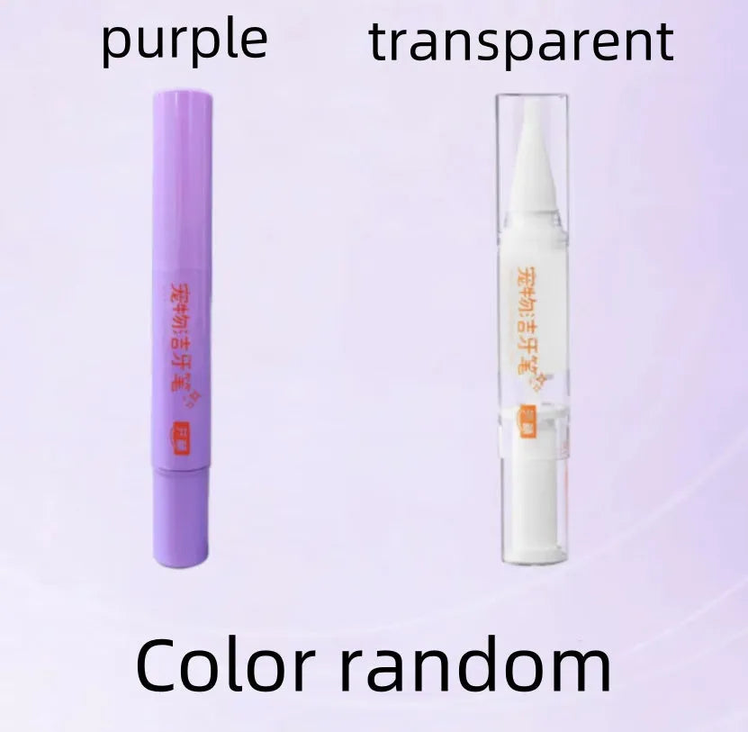 5ml pet toothbrush pen for dog and cat teeth cleaning with brush applicator