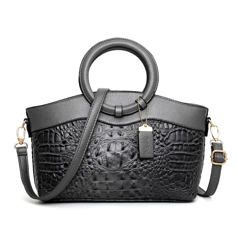 Casual fabric ladies handbag with zipper compartments in multiple colour options