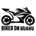 PET reflective safety sticker for motorcycles and cars in various colours and sizes