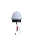 White automatic induction street lamp from AS-20 series for outdoor use.