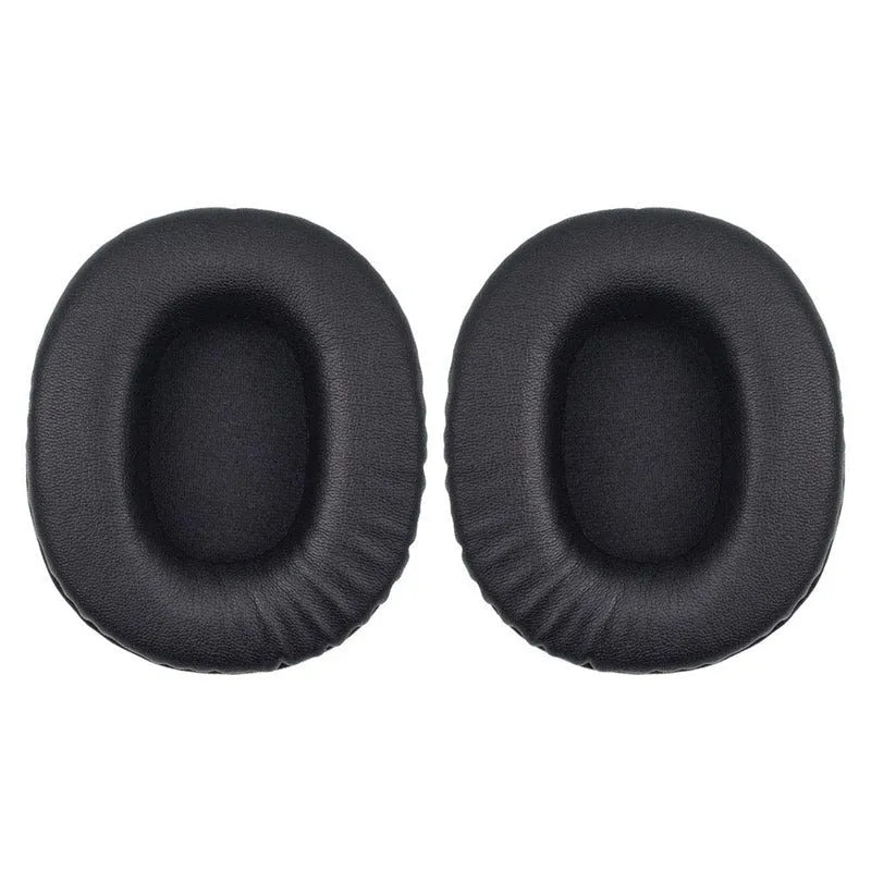 Black soft PU leather headphone earmuff covers for Sony MDR-1R headphones